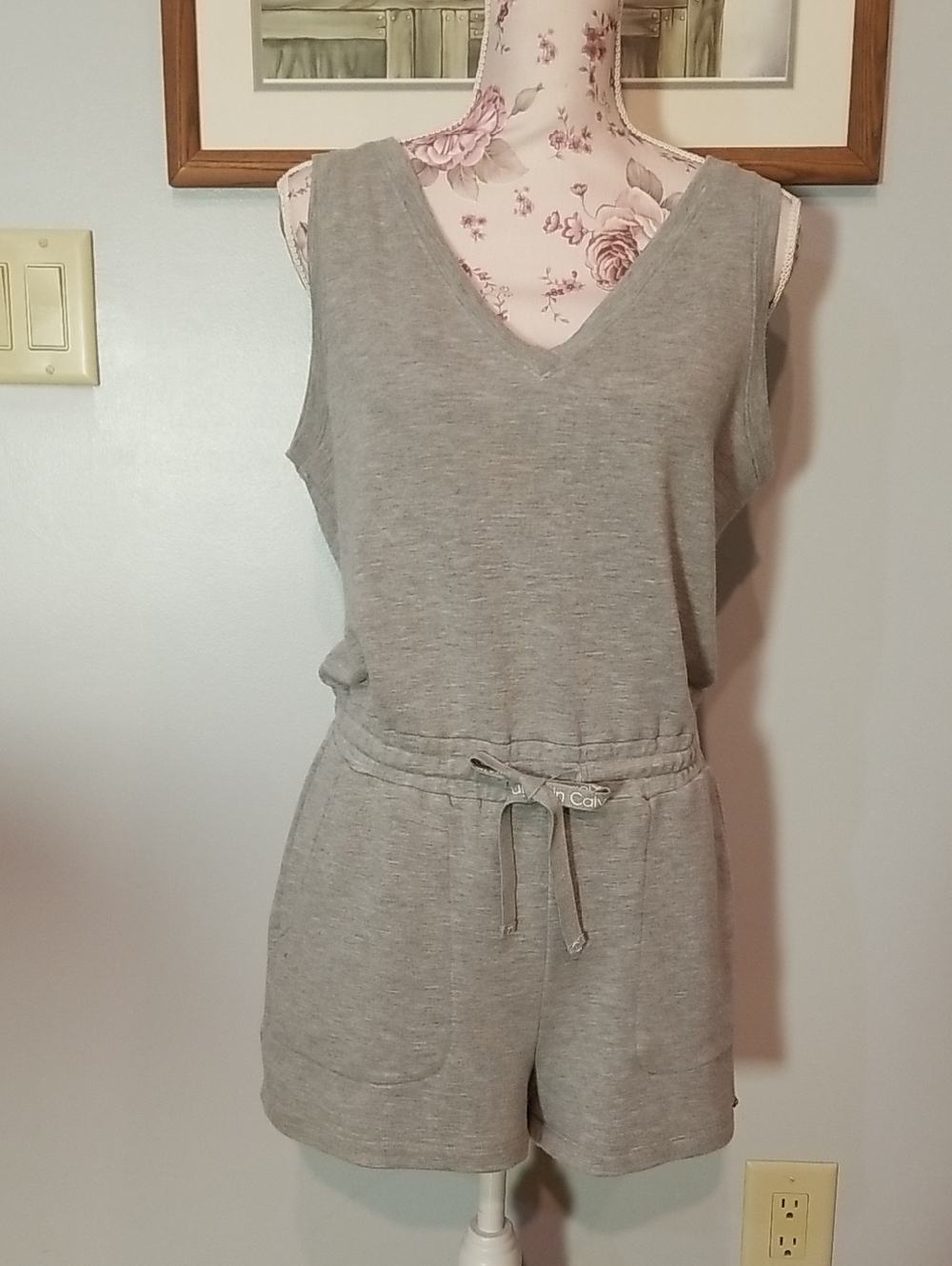 Calvin Klein Gray Romper